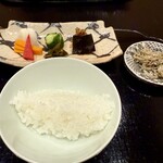 327049711 - 釜炊きご飯とご飯のお供たち