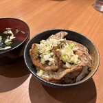 あぺたいと - セット豚丼とスープ