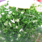 ネギたっぷりです