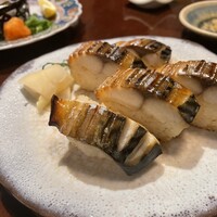 土佐料理 祢保希 新宿店 - 焼きサバ棒寿司
