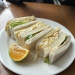 コリント - ミックスサンド（本日のランチ）