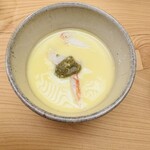 鮨 原正 - 蟹の茶碗蒸し