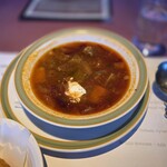 ロシア料理 チャイカ - 【ボルシチ】お野菜と牛肉の旨味が詰まったスープ
