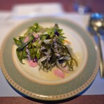 ロシア料理 チャイカ - 昆布のサラダ