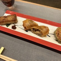 スチーム Dim sum&Wine - 揚げ・焼き点心