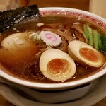 麺や みかん - 味玉中華そば(巻きバラチャーシュー2枚)