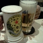 Kazu - 生ビールとシャンディガフ