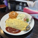 洋飲食 - オムメキシカンライス