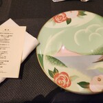 中国料理 翆陽 - 富士山絵皿