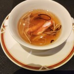 中国料理 翆陽 - ズワイ蟹のスープ