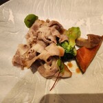 中国料理 翆陽 - 牛ロースの湯引き