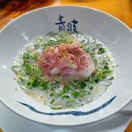 青波 - 料理写真:長浜ラーメン風ライト豚骨ラーメン