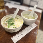 牛たん料理 閣 - おじやとテールスープ