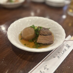 牛たん料理 閣 ブランドーム本店 - 牛たん角煮と玉こんにゃく