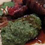 restaurant Et ... - 世界最小のパスタ クスクスをしっとりと調理
      モロヘイヤと合わせて