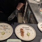 restaurant Et ... - 四人分のHAPPY BIRTHDAYプレート