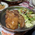 翠華 - チキンステーキ　シーザーサラダ