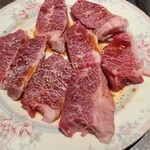 牛宗 まるなか - 追加、単品の上ハラミ2人前