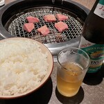 牛宗 まるなか - ご飯大盛り、ノンアル