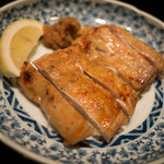 小布施 寄り付き料理 蔵部 - 武石高原鶏の炭火焼