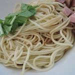 煮干中華ソバ イチカワ - 和え玉　ズームアップ