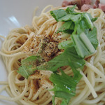 煮干中華ソバ イチカワ - 和え玉　ズームアップ