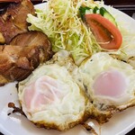 らーめん 夢乃屋 - 料理写真:チャーエグ
