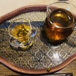 茶寮 HANARE - 「煎茶 ほうじ茶」1,100円税込み♫