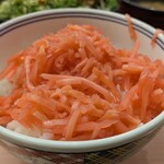 吉野家 - 紅生姜だけで1杯行けます(笑)