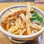 与喜饂飩 - いか天うどん