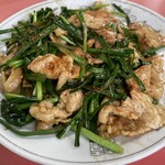 中華十八番 - 肉とニラ炒め850