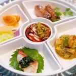 館山美食倶楽部 - 2025.11 前菜の盛り合わせ 6種類