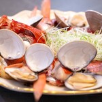 館山美食倶楽部 - 2025.11 金目鯛と蛤の香り蒸し 松茸と蛤と金華火腿のスープ