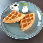 BonFam - 長沼源泉豆腐のワッフル　プレーン　ハーフ　610円