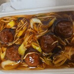 餃子菜館 勝ちゃん - 肉団子は甘酢あんかけ