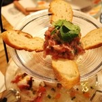 TAVERNA UOKIN - 「海の幸のカルパッチョ」980円