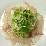 レガロ - 真鯛のフルーツソースカルパッチョ(コース料理)
