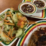Jamaican Grill - セットに付くサラダ