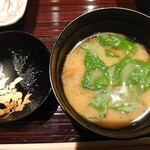 東山 吉寿 - お味噌汁,なめこ入り～( *´艸｀)