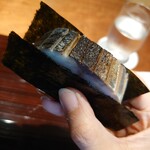 東山 吉寿 - 手渡しで頂いた鯖寿司❗でかｯ‼️