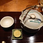 東山 吉寿 - 土瓶蒸し到着～☆