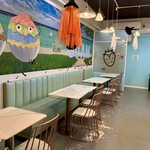 ICE UNA - 店内の様子…この後、お客さんがいっぱい入って来ました！