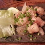 大阪鍋 鉄板焼き 暁 - 丸腸 鉄板焼