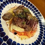 ほ志の - 松阪ポーク肩ロース 牡蠣のバターソース