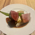 nacol - 本日のお肉 薪焼　東京ビーフ もも肉　白金豚 肩ロース