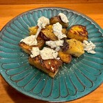 ほ志の - さつま芋のロースト 蜂蜜とゴルゴンゾーラ