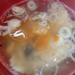 立ち呑み 晩杯屋 - アラ汁￥110