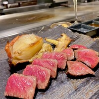 鉄板焼き 太縁 - 