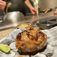 鉄板焼き 太縁 - 