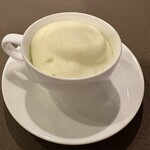 ビストロらあく - セロリとじゃが芋のポタージュ